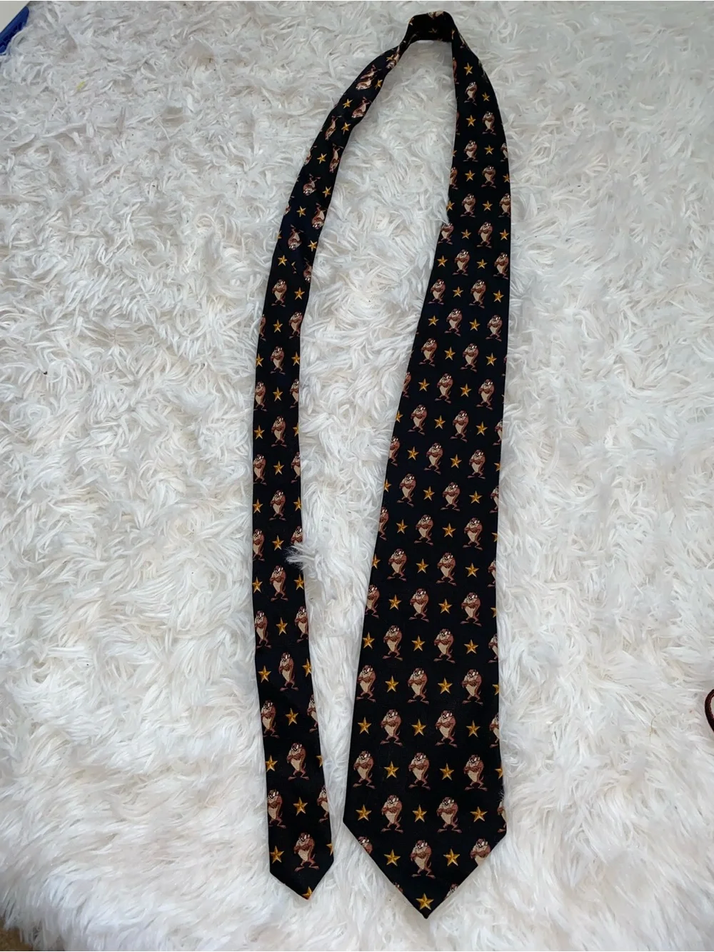 Looney Tunes vintage neck tie vintage Tasmanian Devil